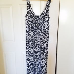 NWOT Enfocus 16W Maxi Dress
